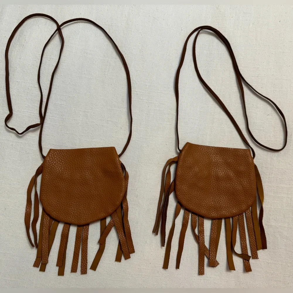 Bailey’s Blossoms | Little Girl Over the Shoulder Boho Fringe Vegan Purse
